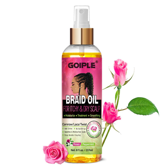 Soothing Scalp Braid Oil - Moisturize & Combat Dandruff - 8 fl oz