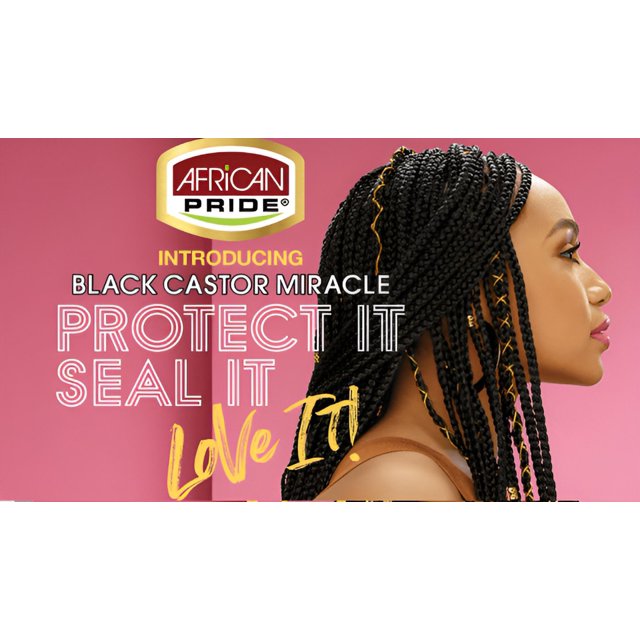 African Pride Black Castor Miracle Hair & Scalp Sealing Oil